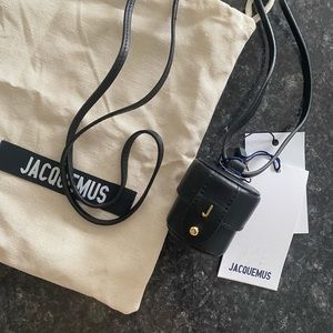Jacquemus le micro leather vanity bag